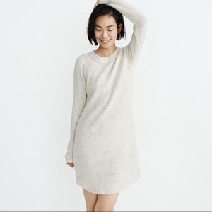 Anthropologie Madewell Curved Hem Sweater Dress